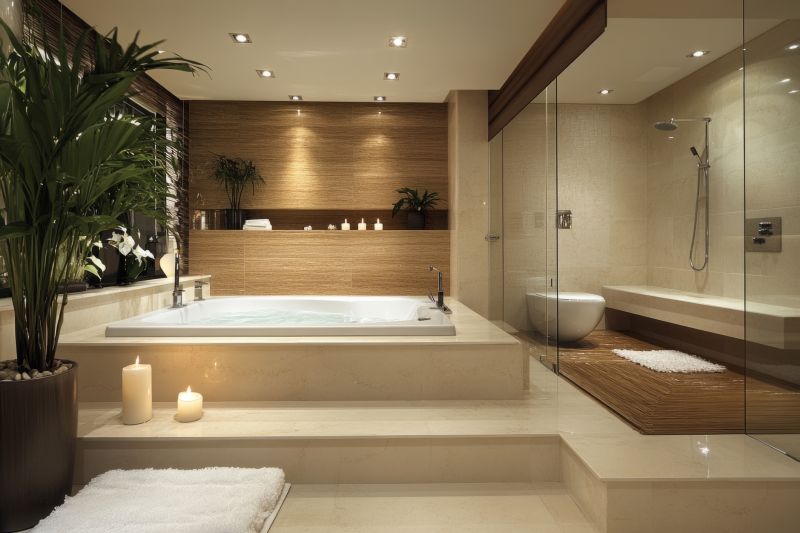 Luxury Bathtub Setup
